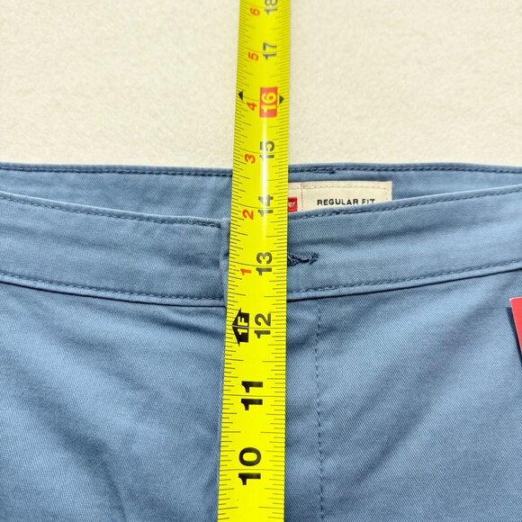 Wrangler Men's Regular Fit Medium Stretch Blue Shorts Size 42 Inseam 7" NWT - Picture 9 of 12